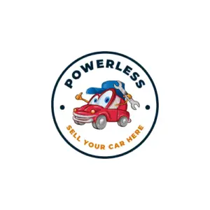 Powerless Sell Your Car Here Logo