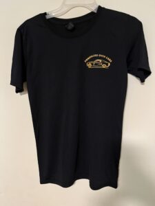 Powerless Over Cars Black T Front