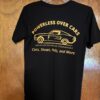 Powerless Over Cars Black T Back