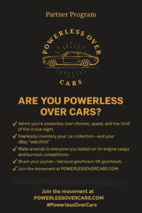 Powerless Over Cars 12 step redone