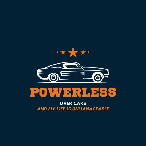 Powerless Over Cars Logo 500x500