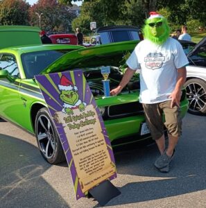 Dennis Chamberlin, AKA The Grinch