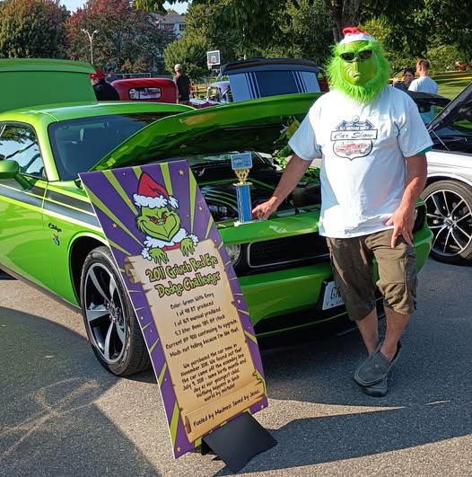 Dennis Chamberlin, AKA The Grinch