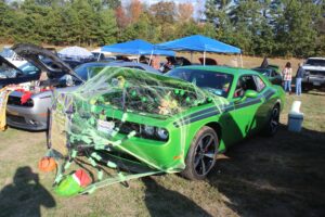 Photo by Heather Connor Dixon. Dennis Chamberlin's the Grinch