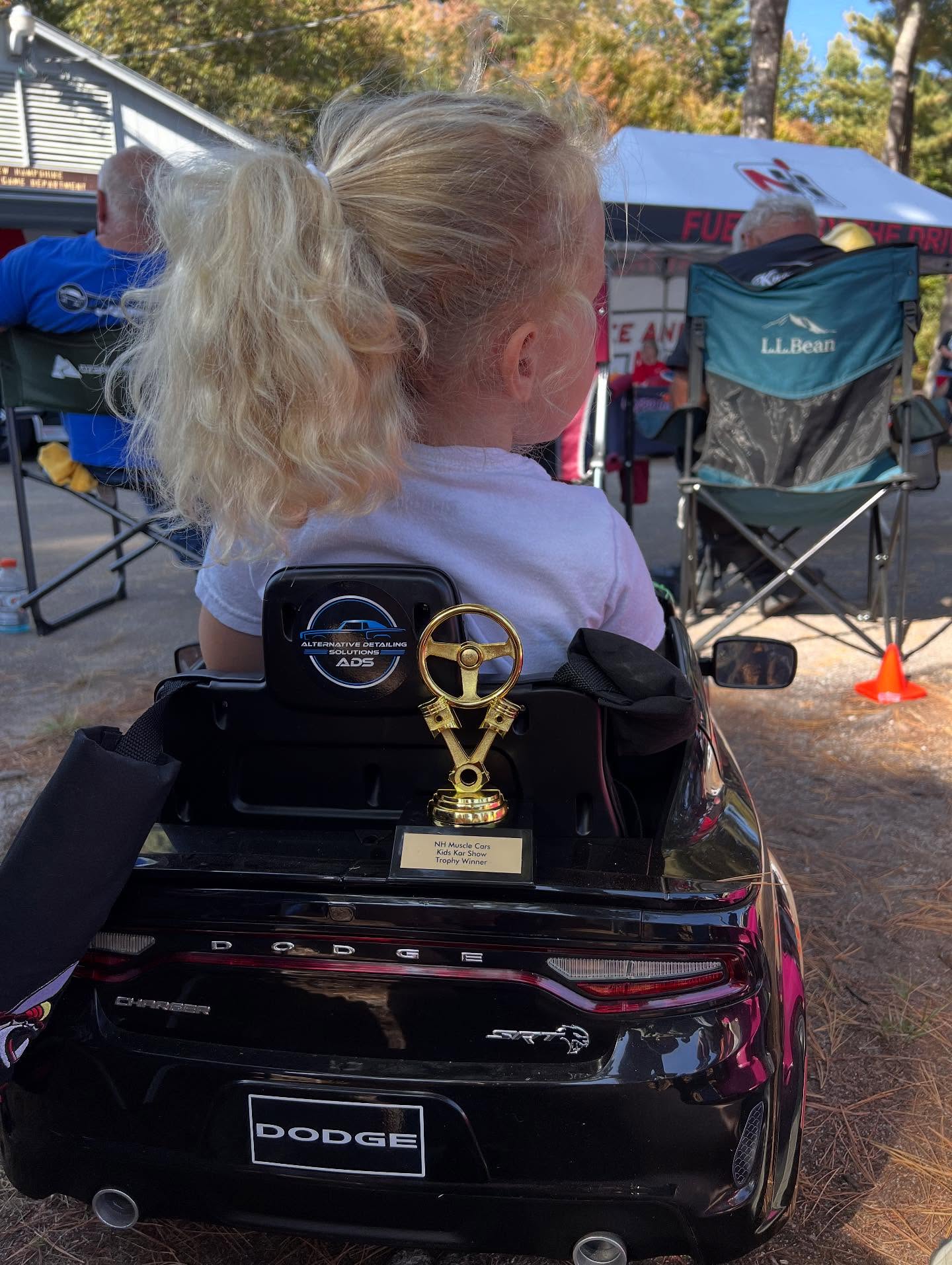 Kevin & Stacey Barnes daughter at NH Muscle Car Show